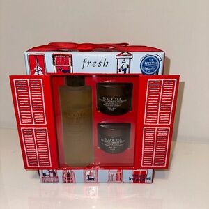 Fresh Black Tea Set - Facial Treatment, Firming Overnight Mask & Corset Cream